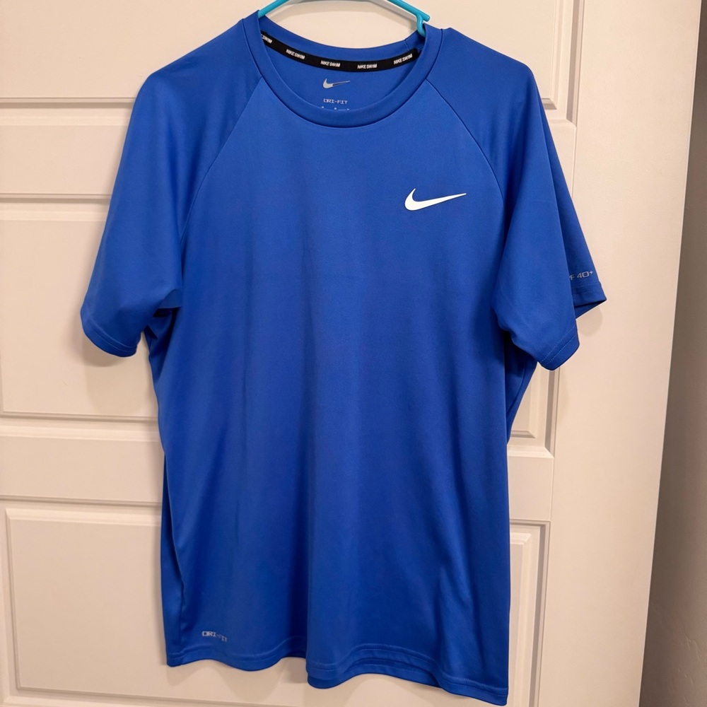 Nike Royal Blue Dri-Fit Swim Performance Tee